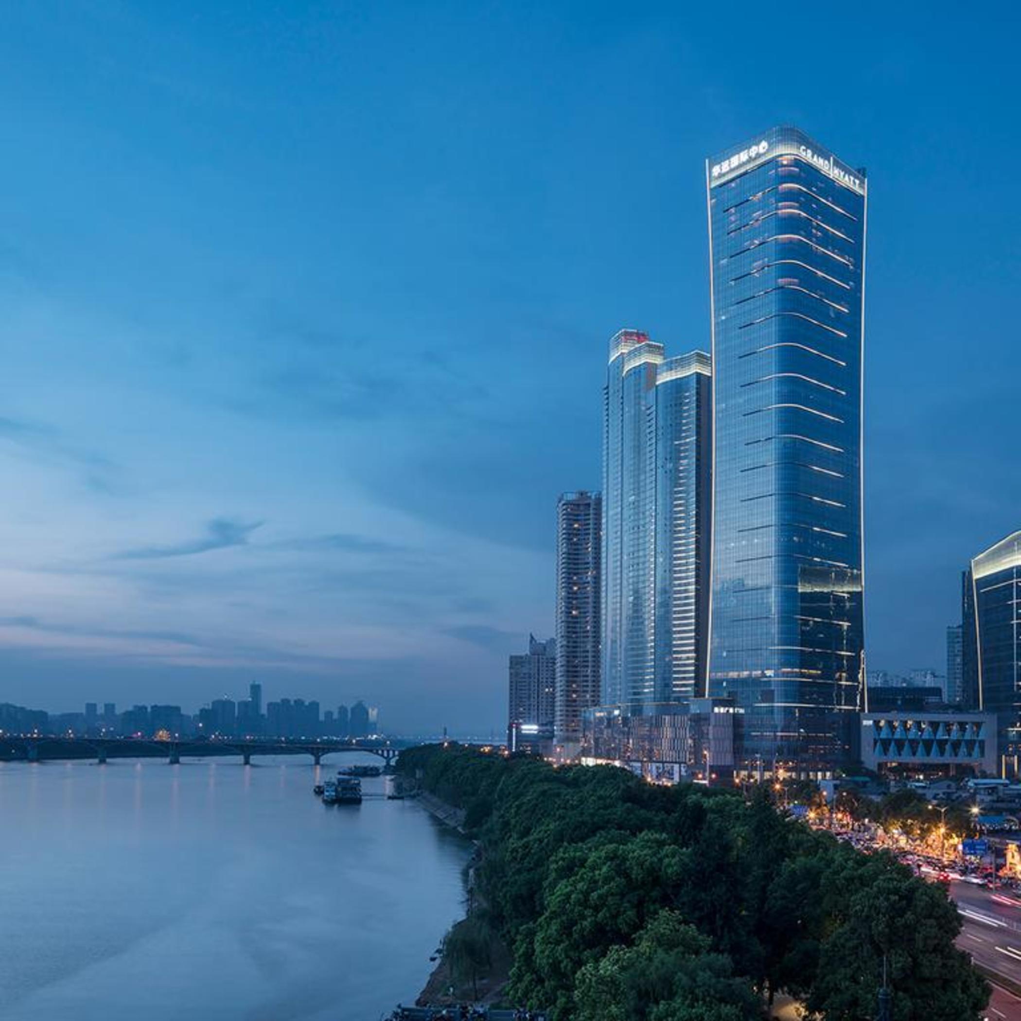 Hotel Grand Hyatt Changsha Exterior foto